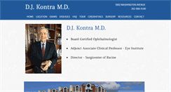 Desktop Screenshot of drkontra.com