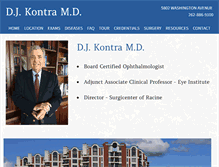 Tablet Screenshot of drkontra.com